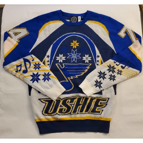 St. Louis Blues T.J. Oshie NHL Christmas sweater Size Large - Picture 1 of 13